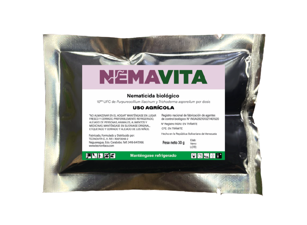 Nemavita bolsa metalizada